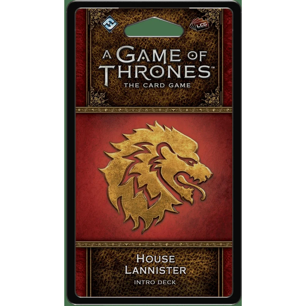 A Game Of Thrones: The Card Game (Second Edition) – House Lannister Intro Deck