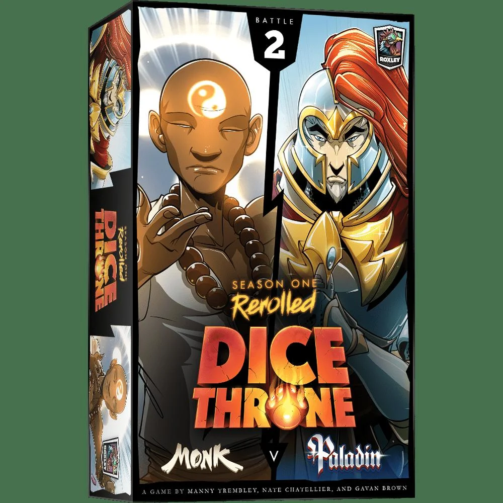 Dice Throne: Season One ReRolled – Monk V. Paladin 3 Dice Throne: Season One ReRolled – Monk V. Paladin