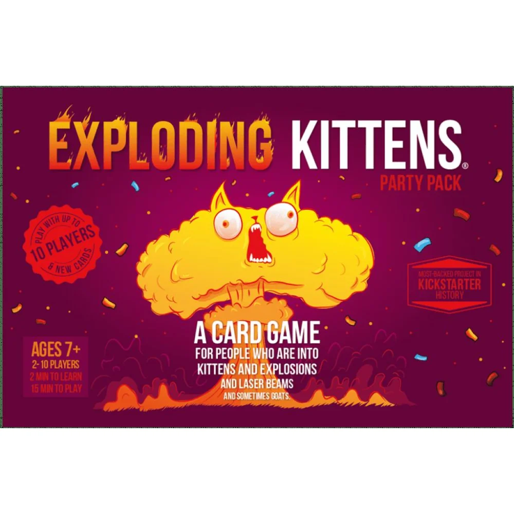 Exploding Kittens: Party Pack 3 Exploding Kittens: Party Pack