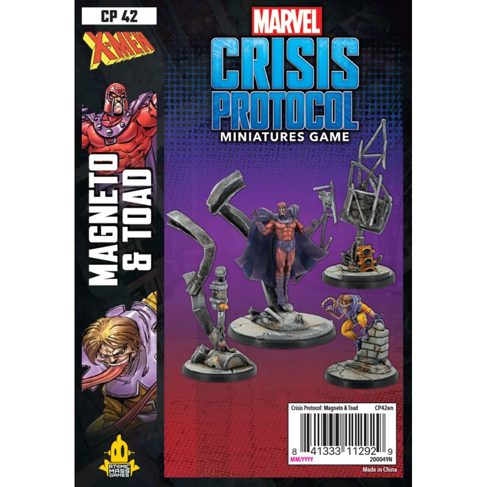 Marvel: Crisis Protocol – Magneto & Toad 3 Marvel: Crisis Protocol – Magneto & Toad