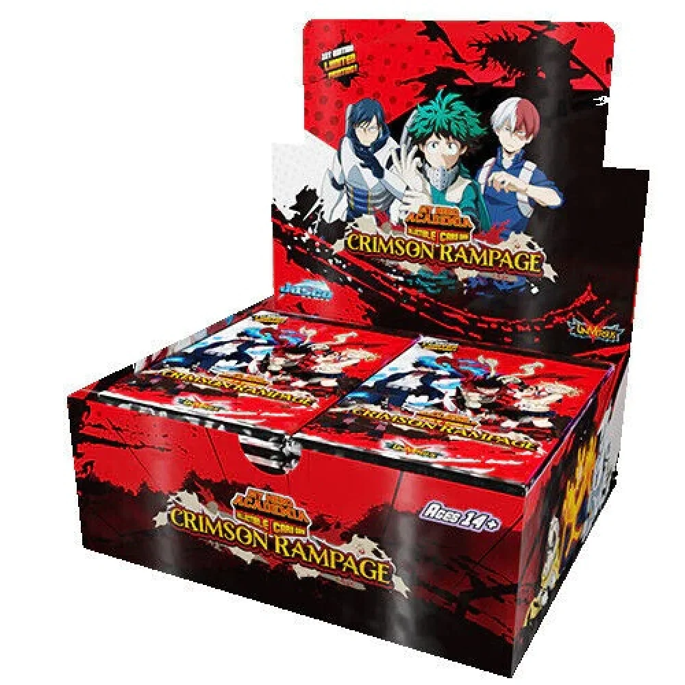 My Hero Academia: CCG BOOSTER Crimsson Rampage 3 My Hero Academia: CCG BOOSTER Crimsson Rampage